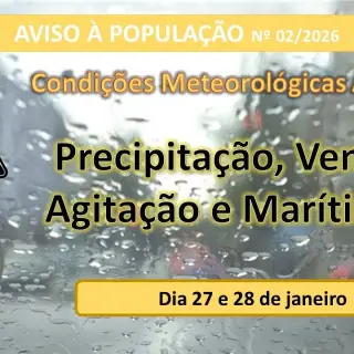 Aviso - Proteção Civil